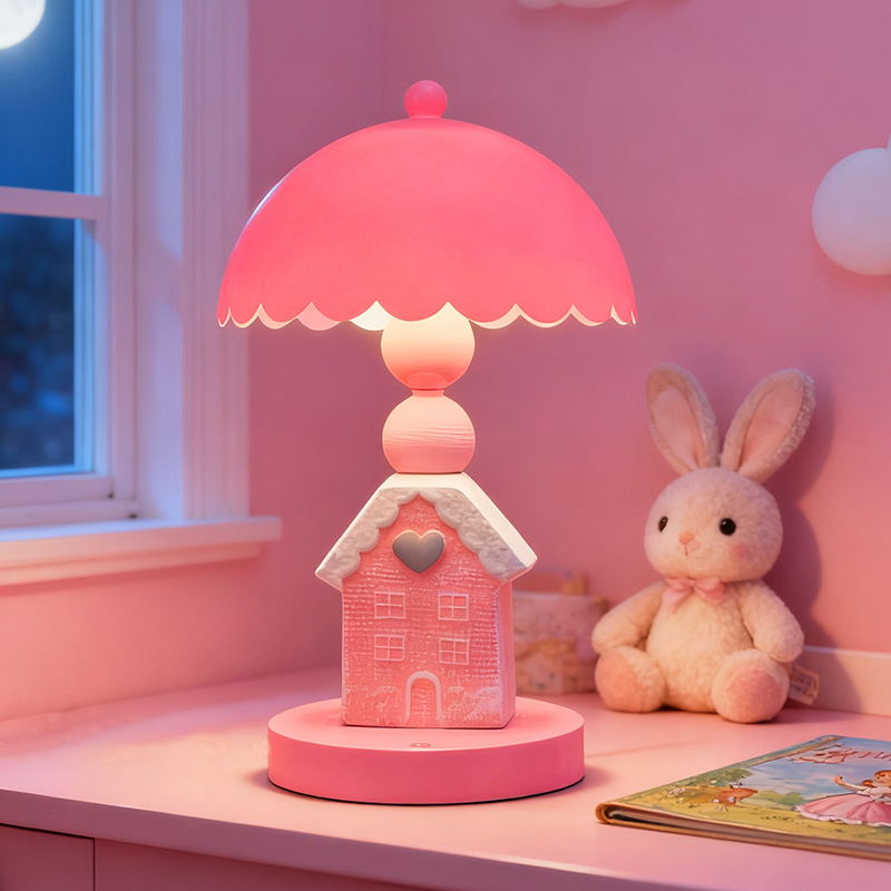 Fairy-tale House Table Lamp, Creative Design