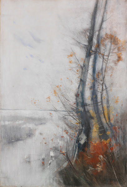 Märkische Herbstlandschaft Wentorfgraben 1907