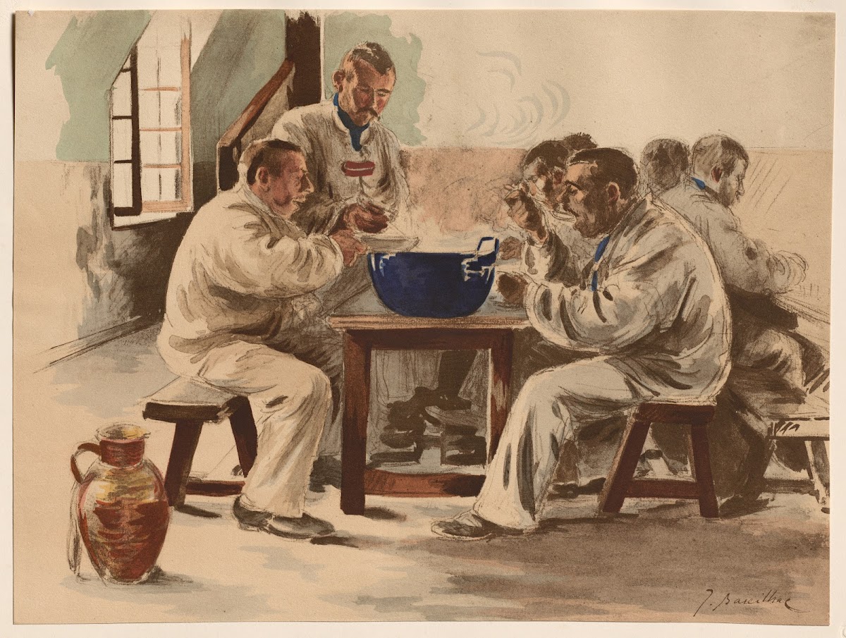 La Soupe à la Chambrée 1898 1899