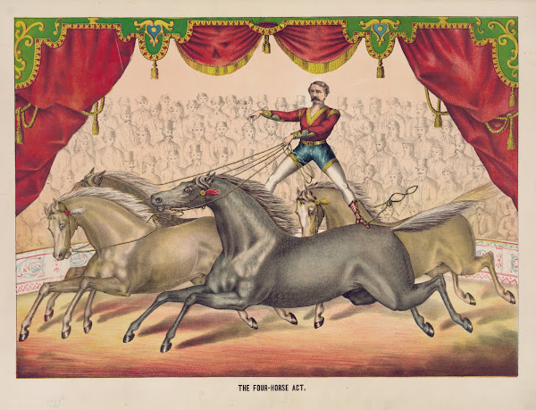 The four horse act 1874