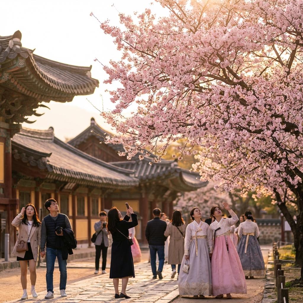 2026 경주 벚꽃, 언제 피고 언제 질까? (공식 개화 시기 & 최적 방문일)