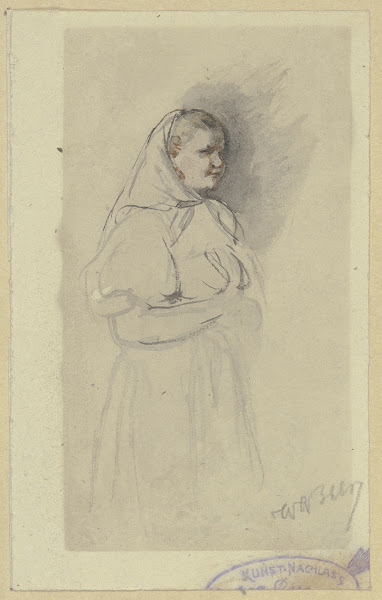 Girl with headscarf