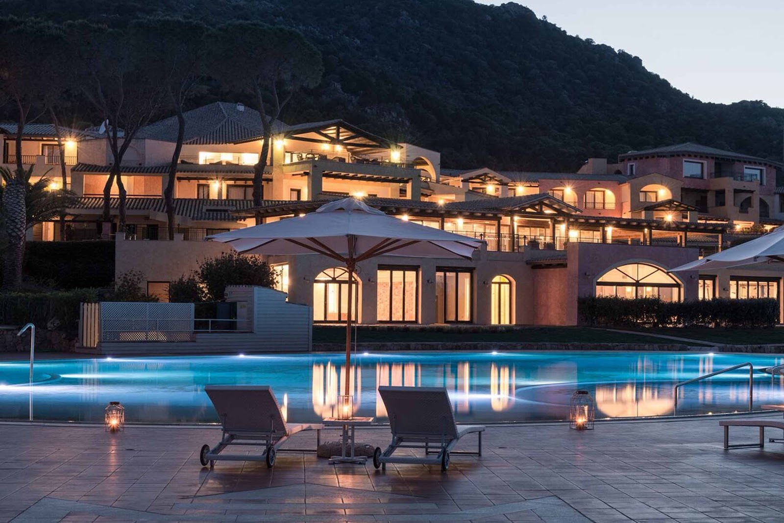 Pool at Night