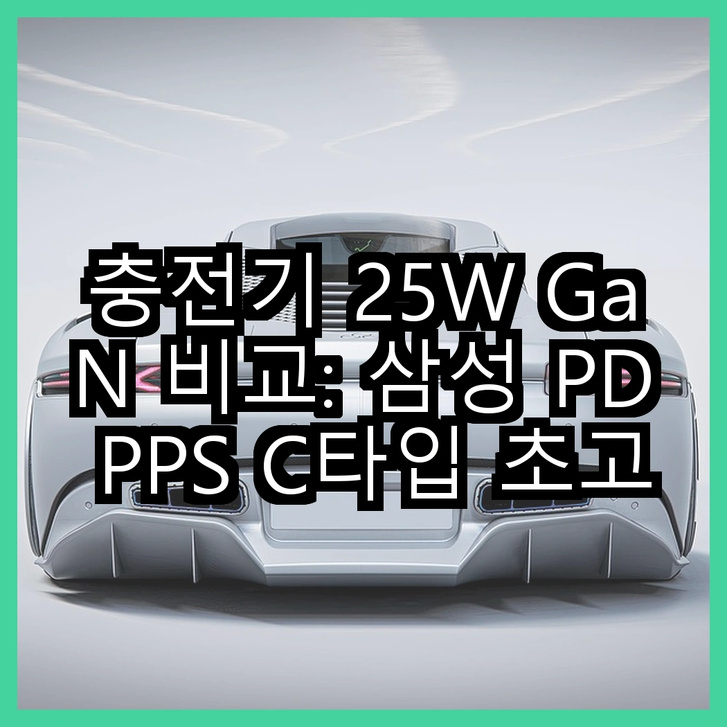 충전기 25W GaN 비교: 삼성 PD PPS C타입 초고속 충전기 vs 신지모루 듀얼포트, 어떤 선택이 더 좋을까? 썸네일