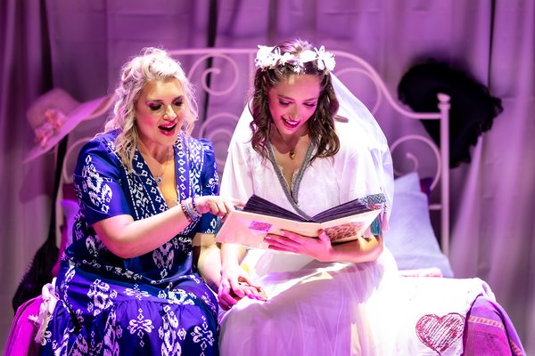 Donna and Sophie Bridal Moment
