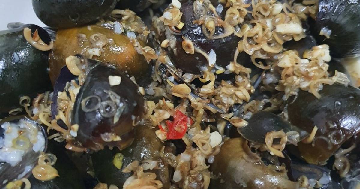 Ốc bươu xào mẻ!