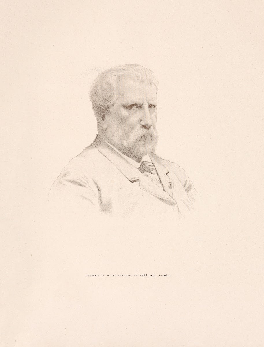 Portrait de W Bouguereau en l899 19th century