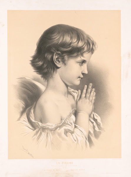 La figure la priere du matin Morning prayer 1851