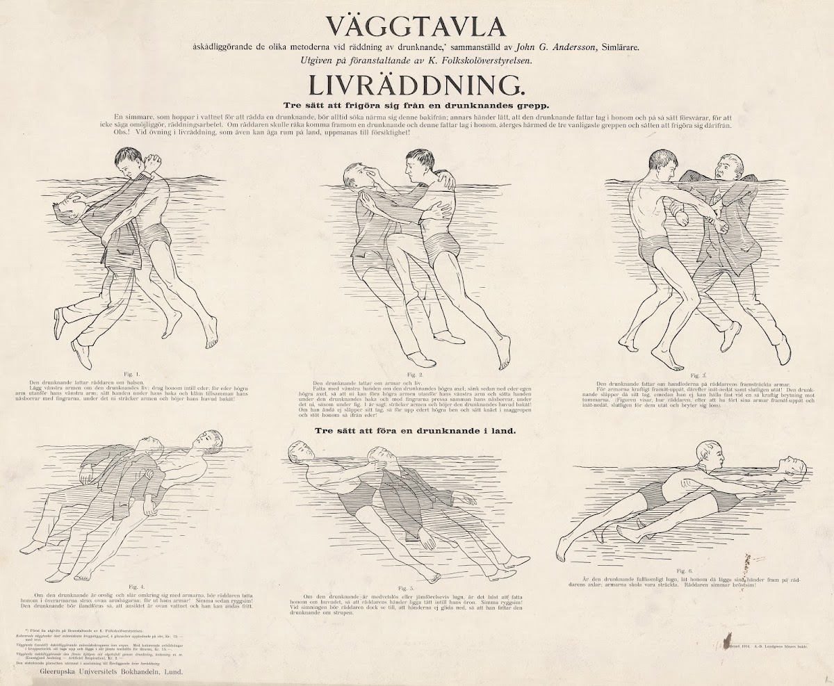 Swedish Lifesaving Board 1914