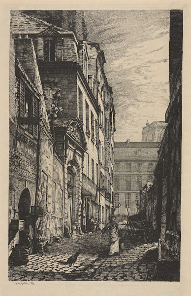 Rue Saint Julien en Pauvre 1881