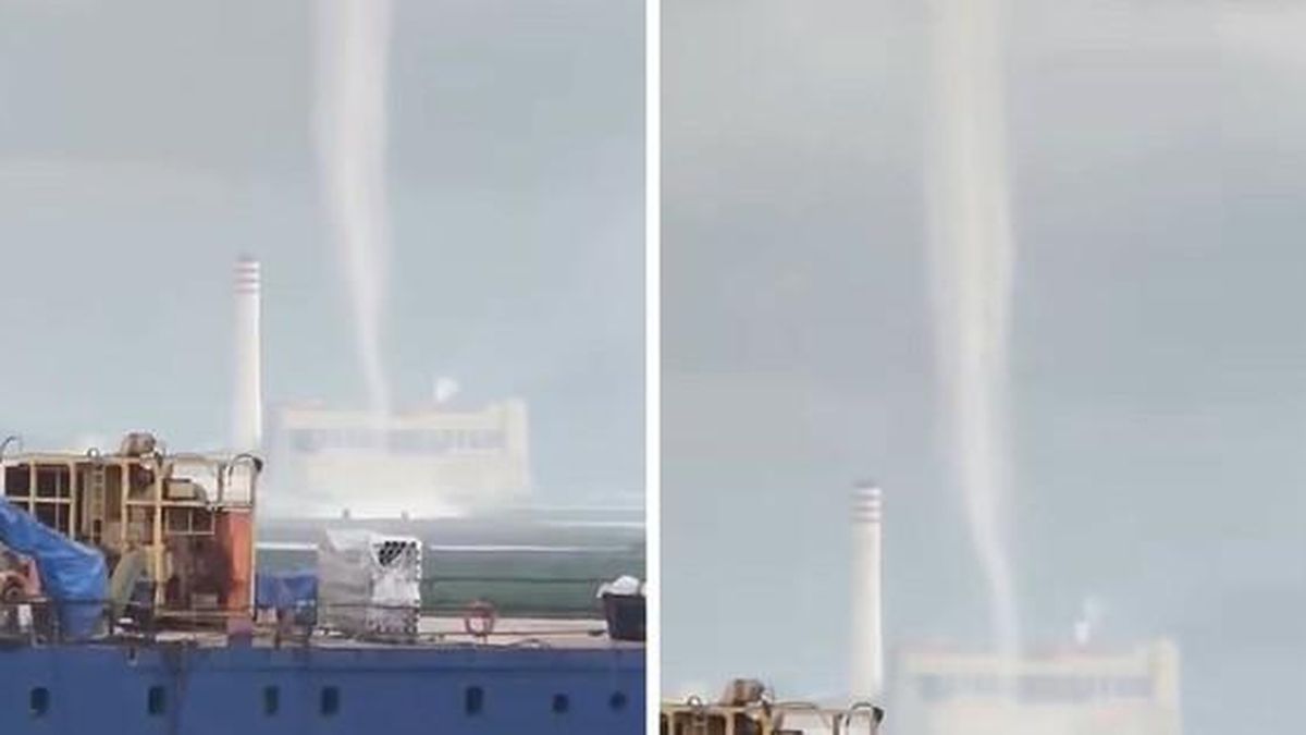 Video vòi rồng vừa xuất hiện ở Quảng Ninh - Báo Sức Khỏe &amp; Đời Sống