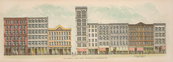 Broadway East Side Walker to Howard St 1899