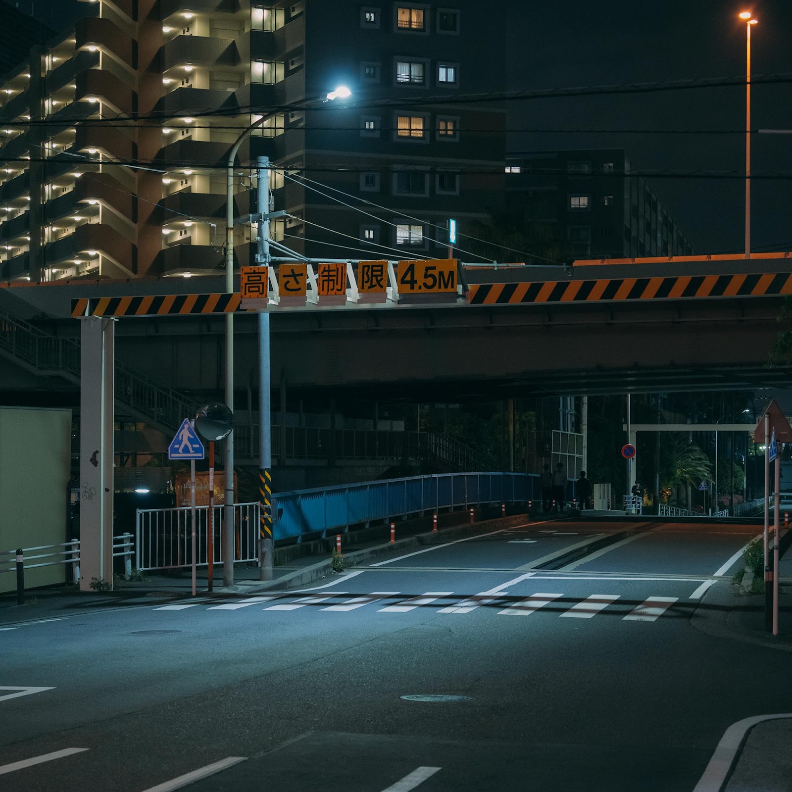 Download Quiet Japanese City Street At Night 2K iPhone