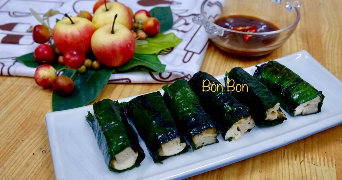 Chả Chay Cuộn Lá Lốt