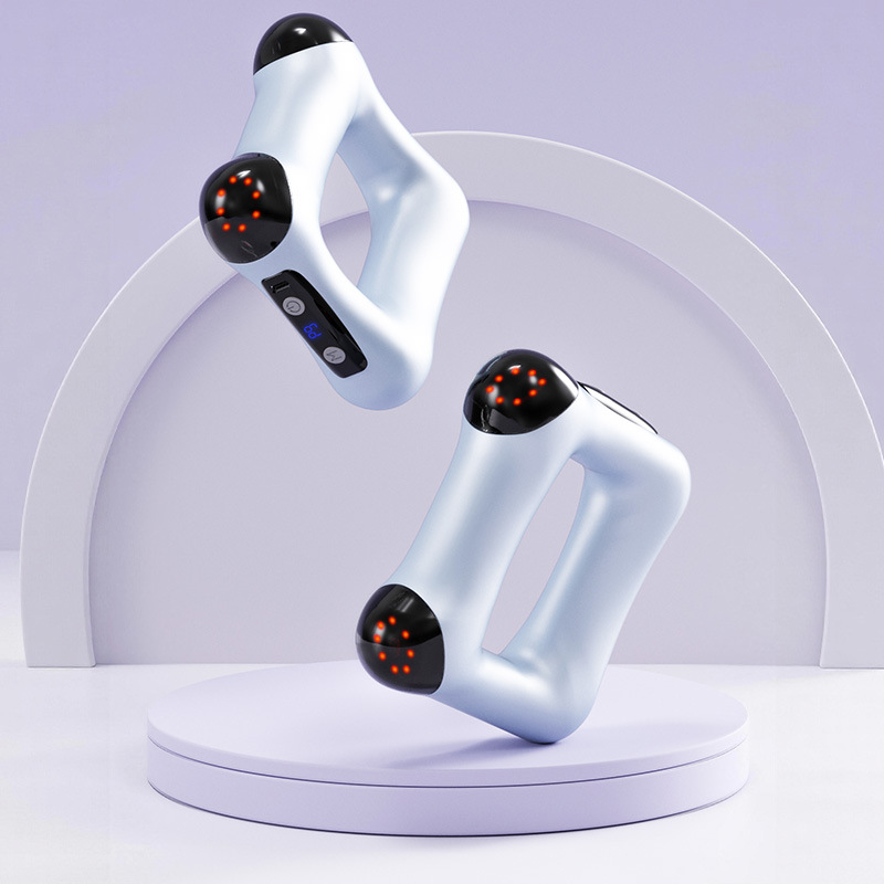 Vibrating fascia massage ring with remote control
