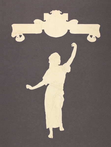 Venetian Lamplighter preliminary drawings for Edison Mazda calendar 1922