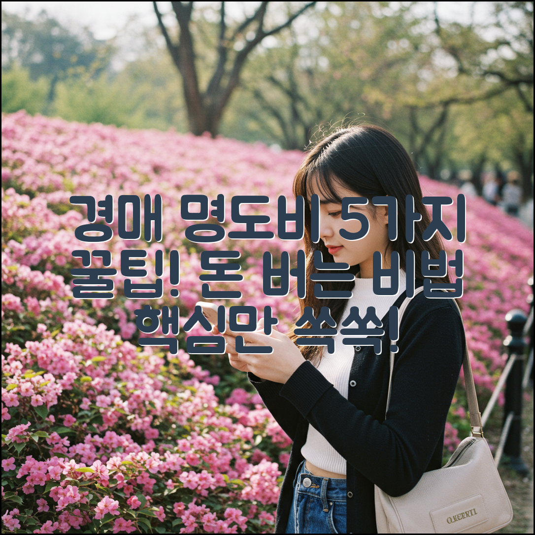 부동산 경매 명도 비용 5가지 핵심