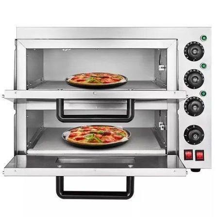 Photo 4 of Industrial Electric Double-Oven Pizza Machine