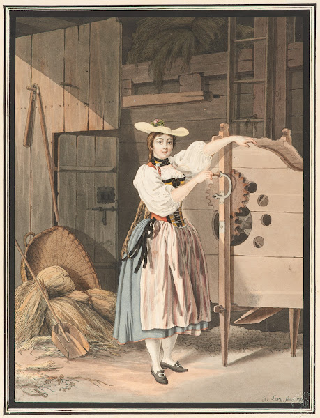 Laborieuse campagnarde du canton de Berne 1791   1794