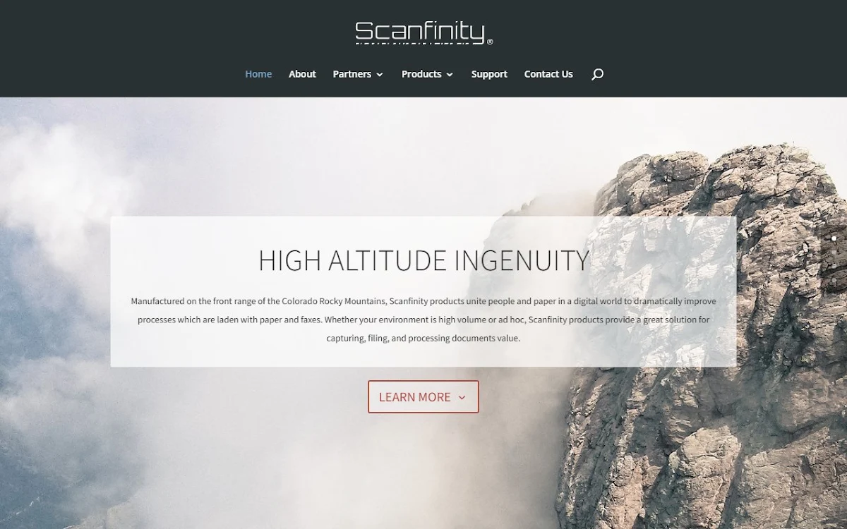 Captura de Scanfinity
