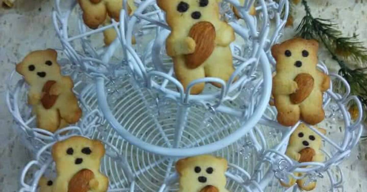 Cookie gấu ôm hạt