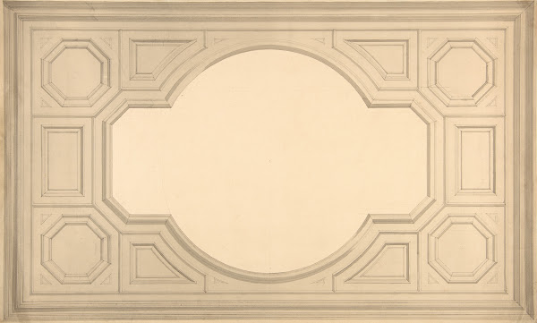 Design for a ceiling 19th Century
