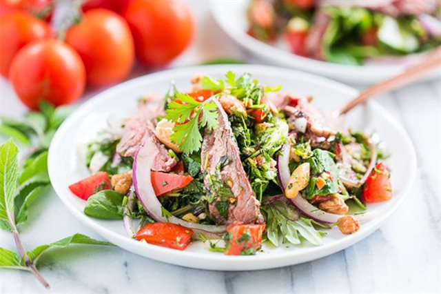 Salad Bò Rau Củ