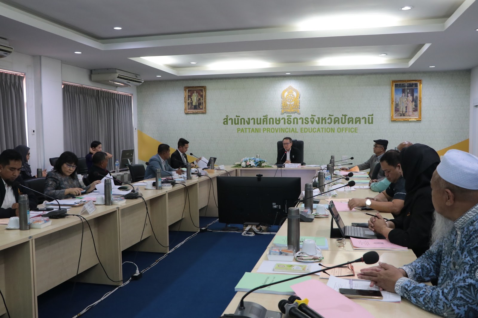 การประชุมคณะอนุกรรมการเกี่ยวกับการพัฒนาการศึกษาจังหวัดปัตานี ครั้งที่ 3/2569