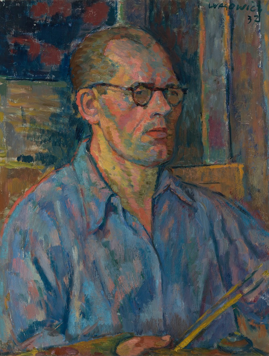 Autoportret niebieski 1937