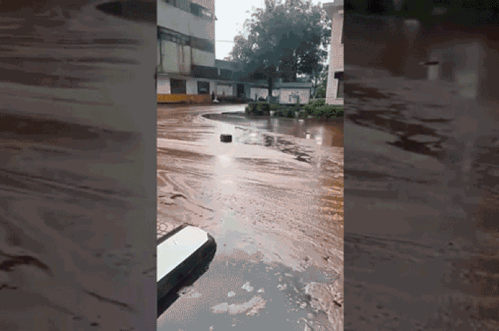 Mật mía tràn ra khuôn viên khi sét đánh trúng bể chứa nhà máy đường Sông Lam - Tạp chí Thương Gia