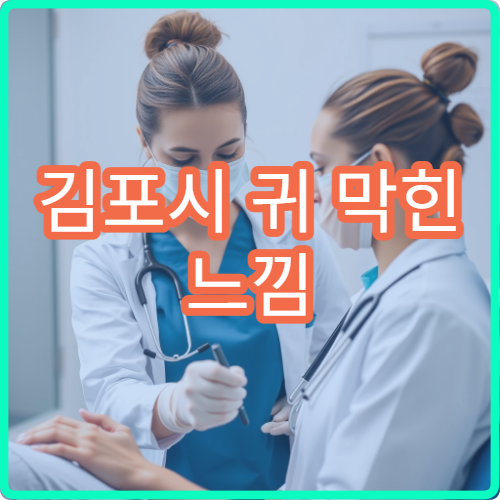 김포시 귀 막힌 느낌 지속될 때 방문할 병원