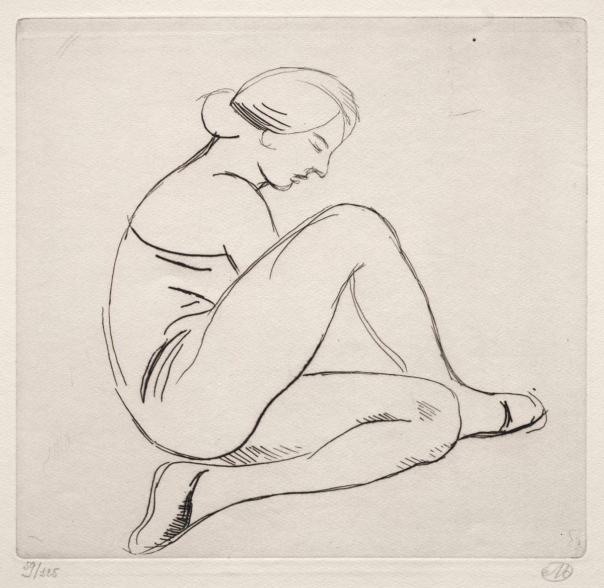 Femme Assise c 19001944