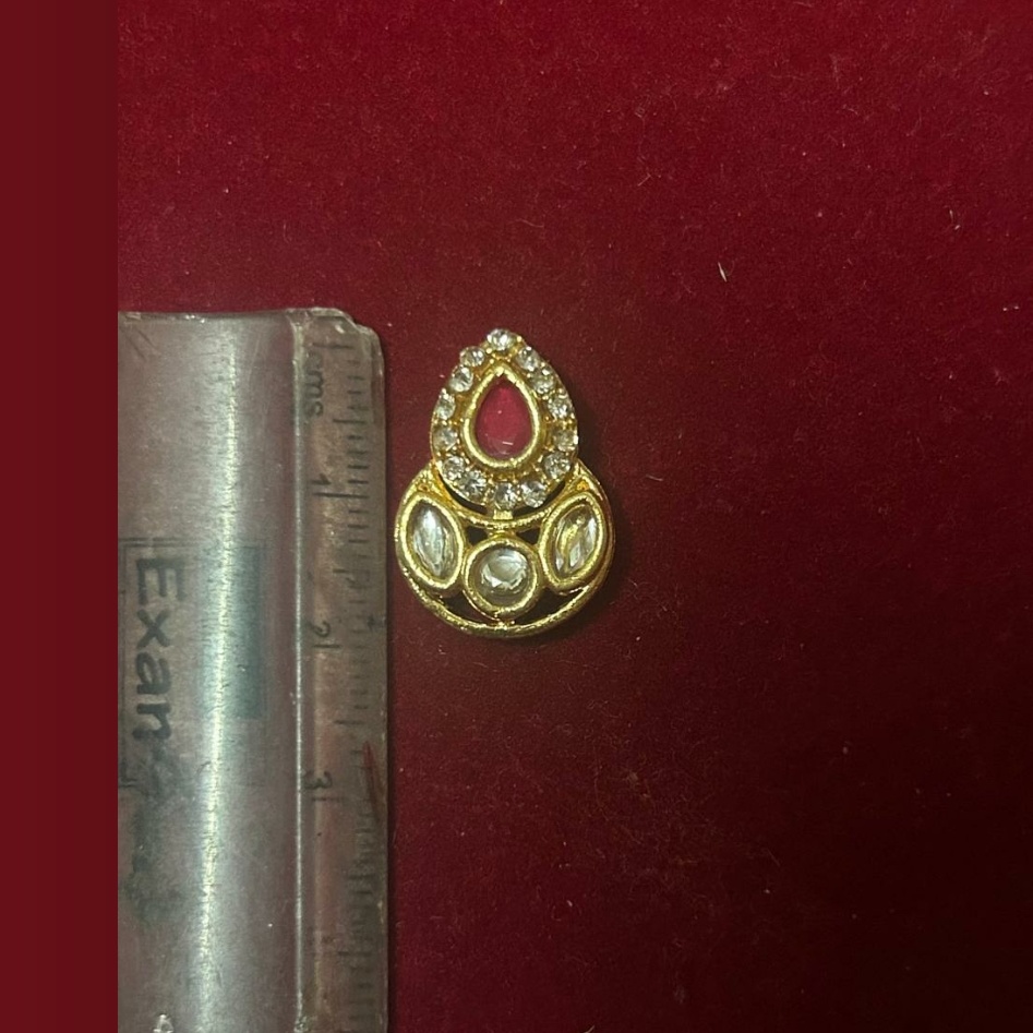 Upper Pink Drop Diamond White Chandra -C194-pack of 3