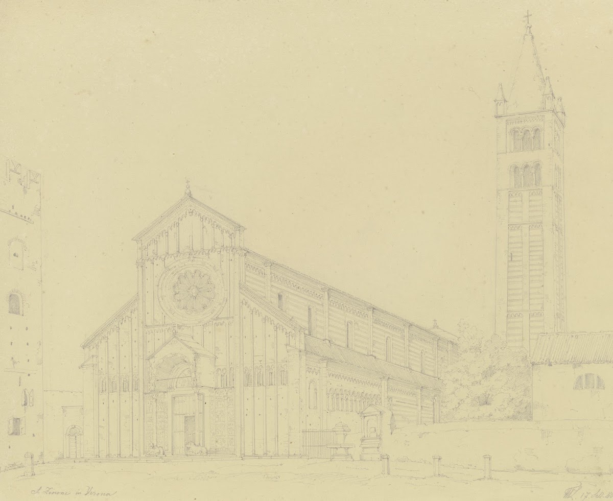 San Zeno in Verona 1850