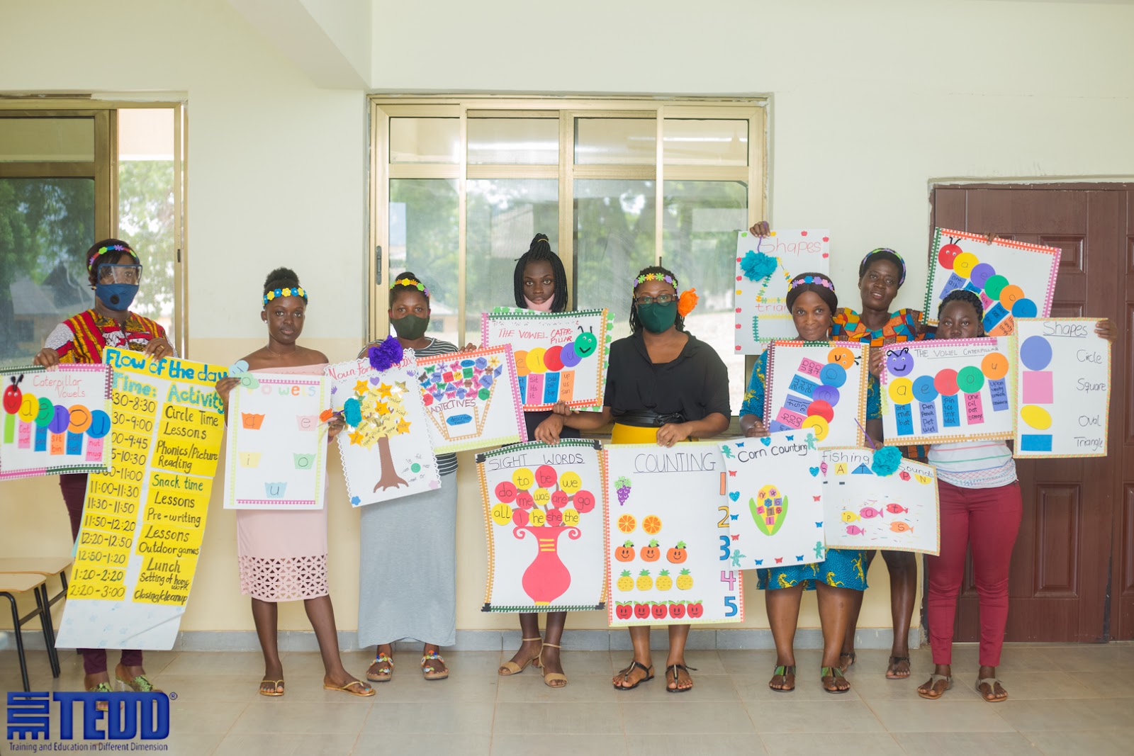 Central Region educators in practical training