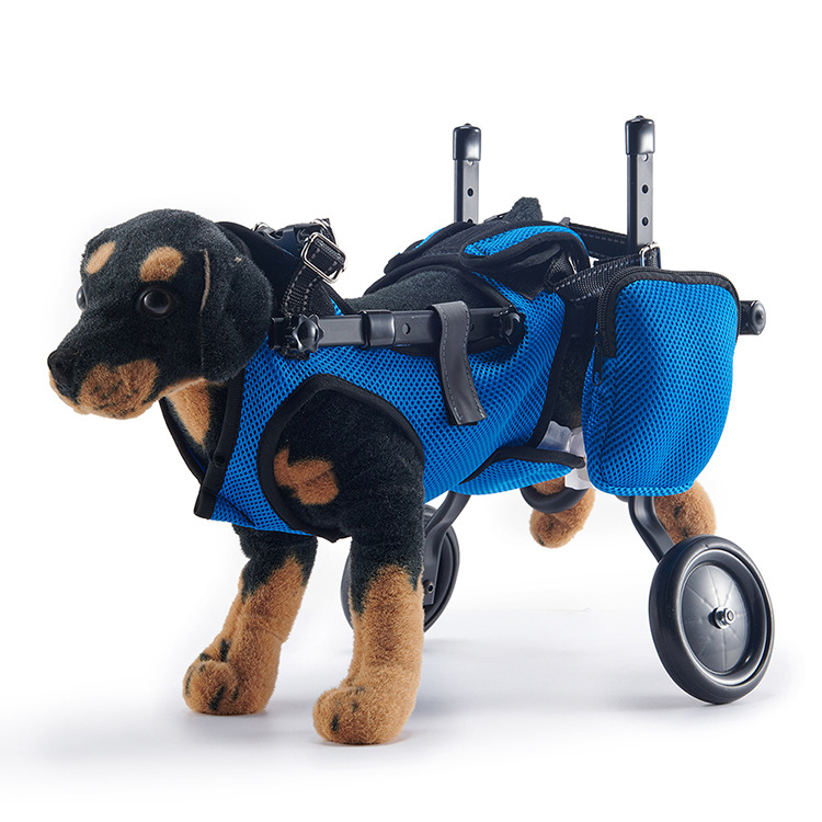 Walking aid for dogs, size S, metal