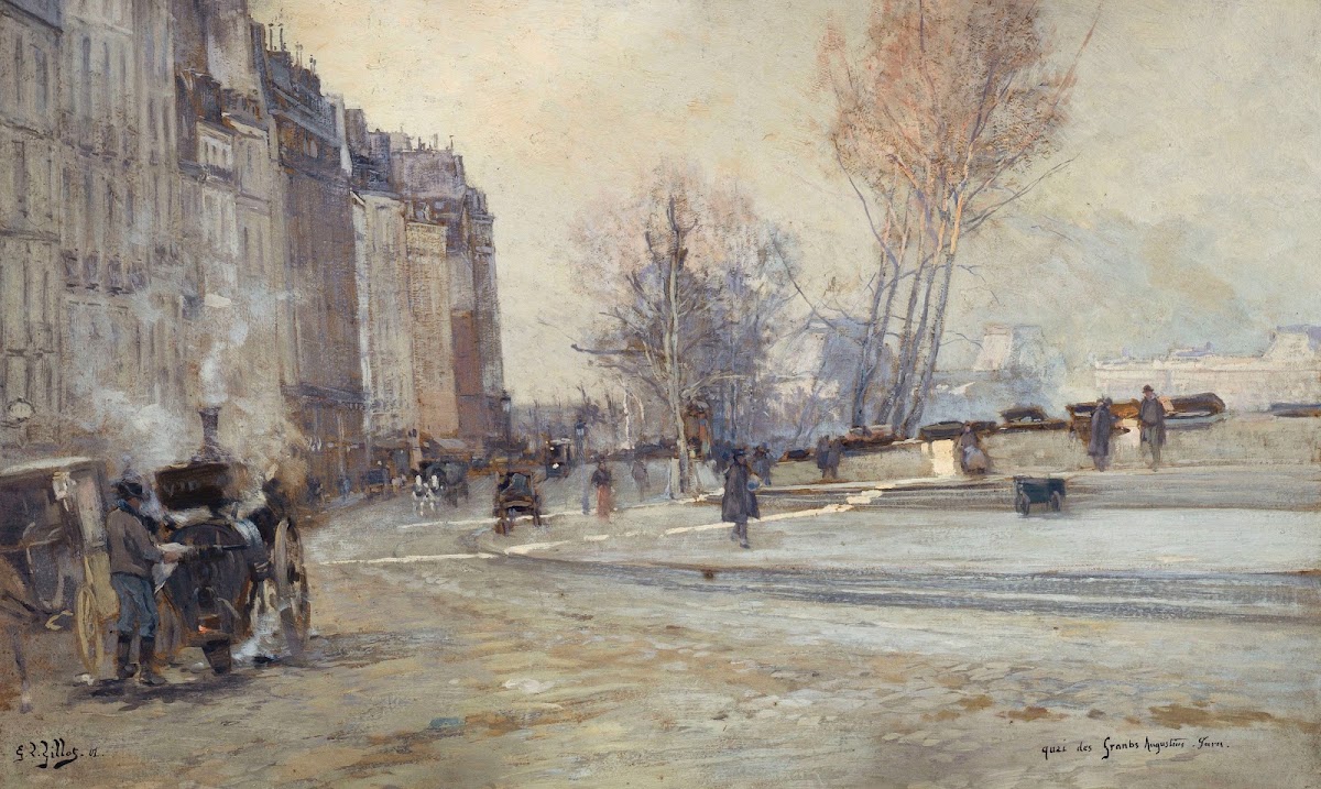 Le Quai Des Grands Augustins 1901