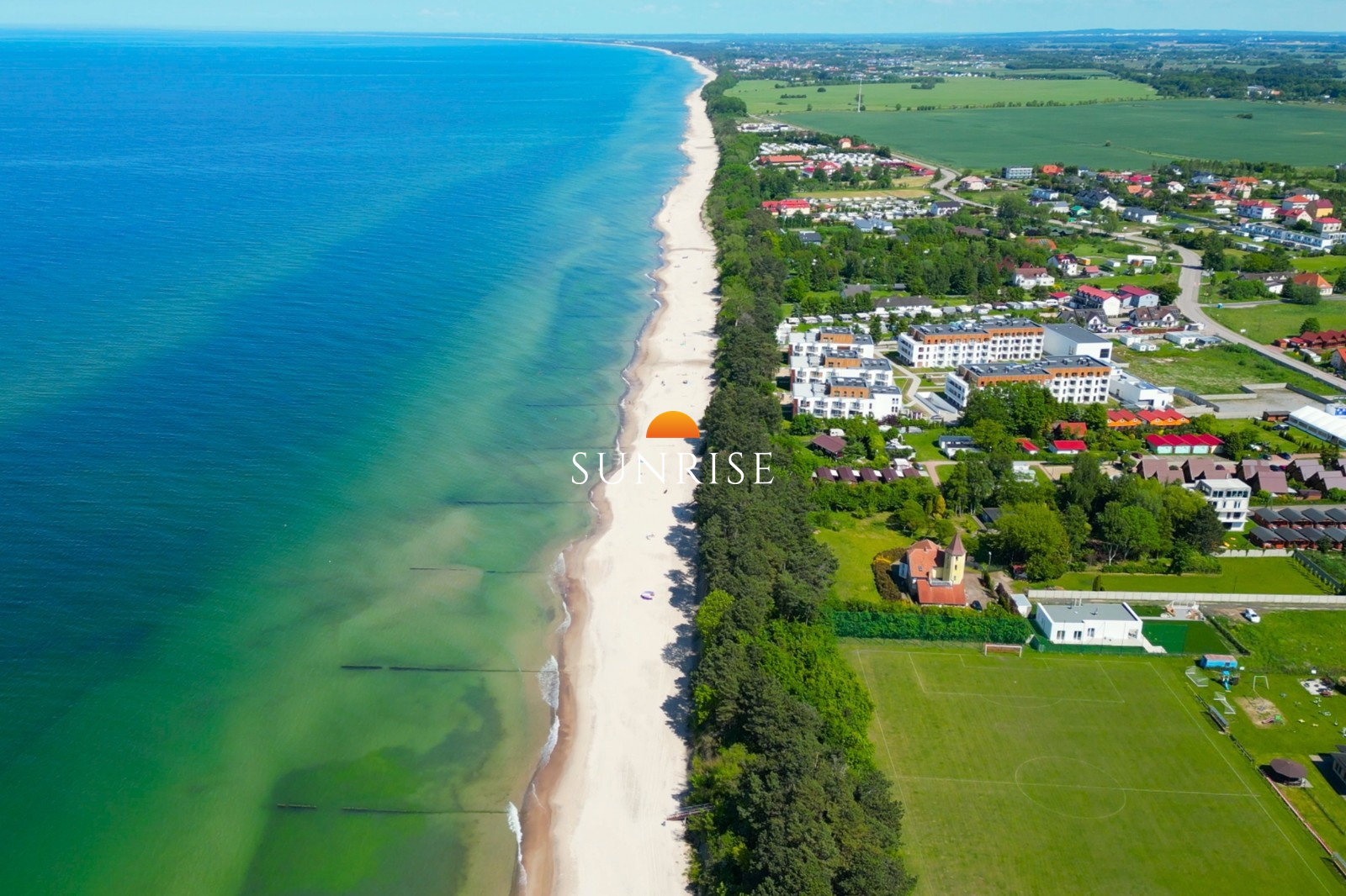Działka budowlana 1002 m² / 1000 m do Morza Gąski — działka, Morska Bryza, Gąski, Paprotno