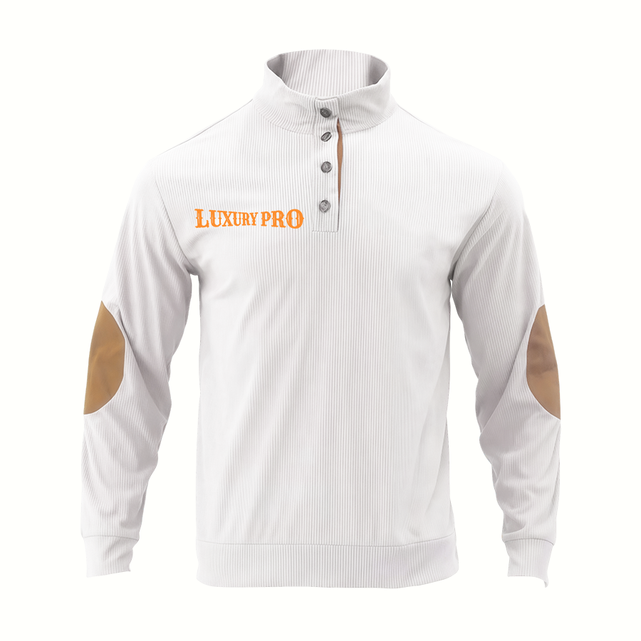 2D Stand Collar Long Sleeve Shirt