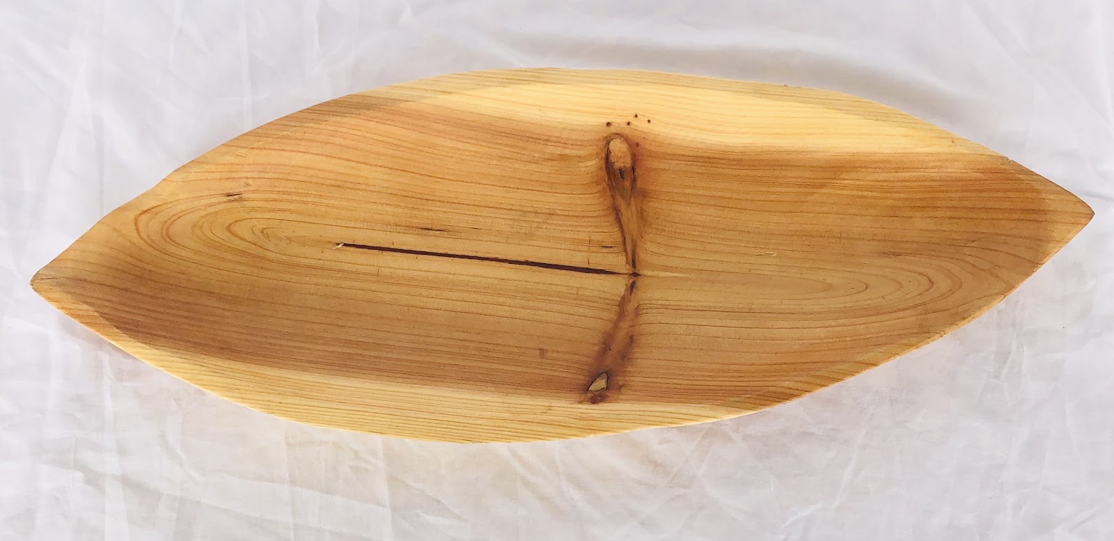 Boat Bamboo Bowl (50x18x5)