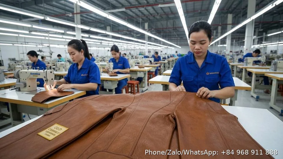 leather garment manufacturer - Gold Garment Vietnam