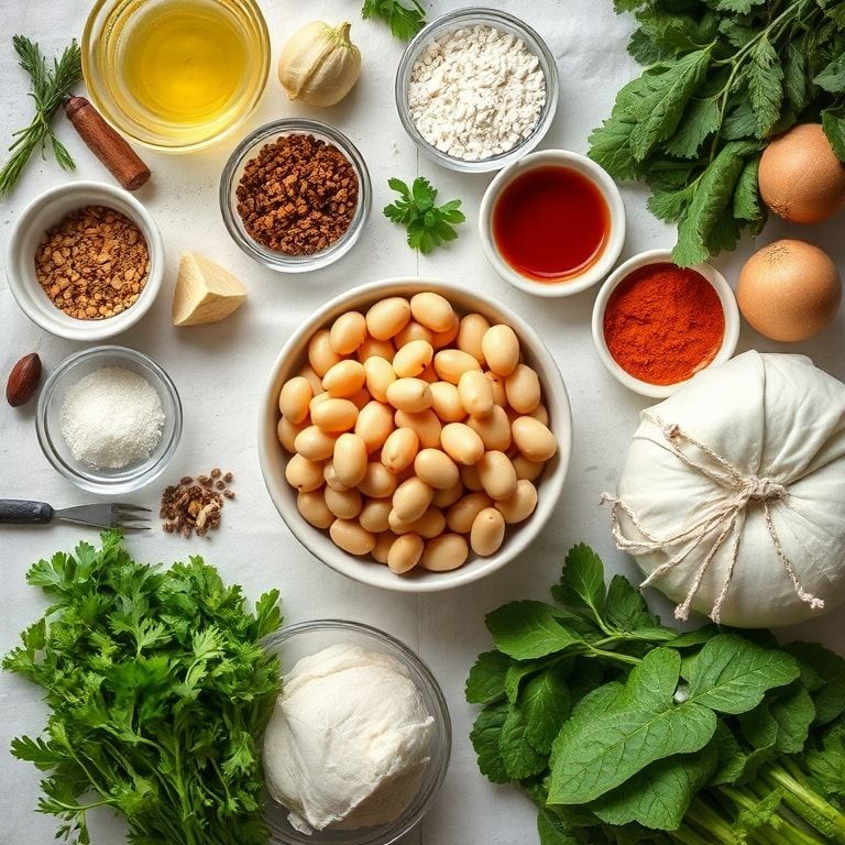 Ingredients for Creamy Miso Butter Beans – Easy Homemade Side for Quick Weeknight Dinners