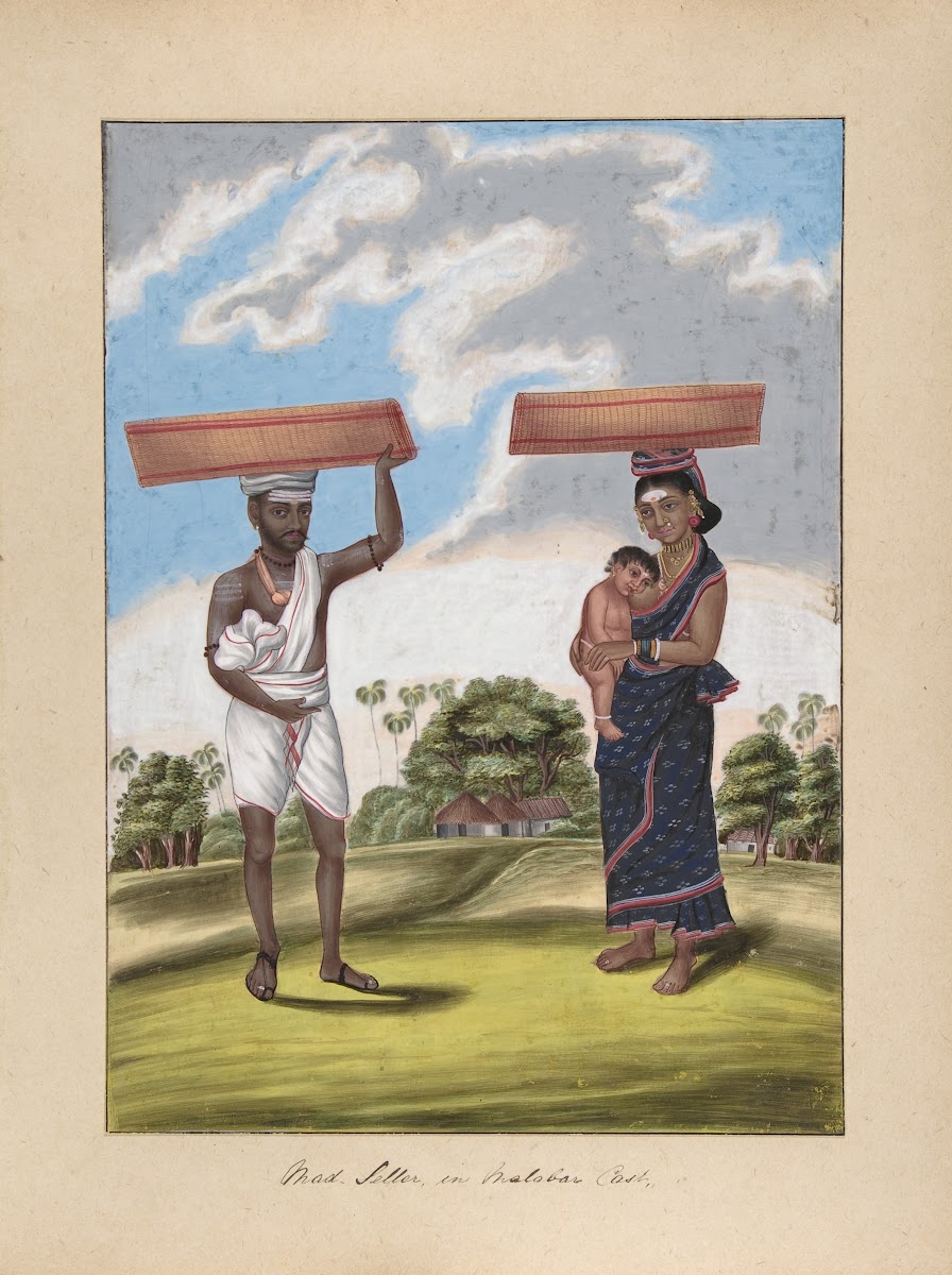 Mad seller in Malabar Cast 1840