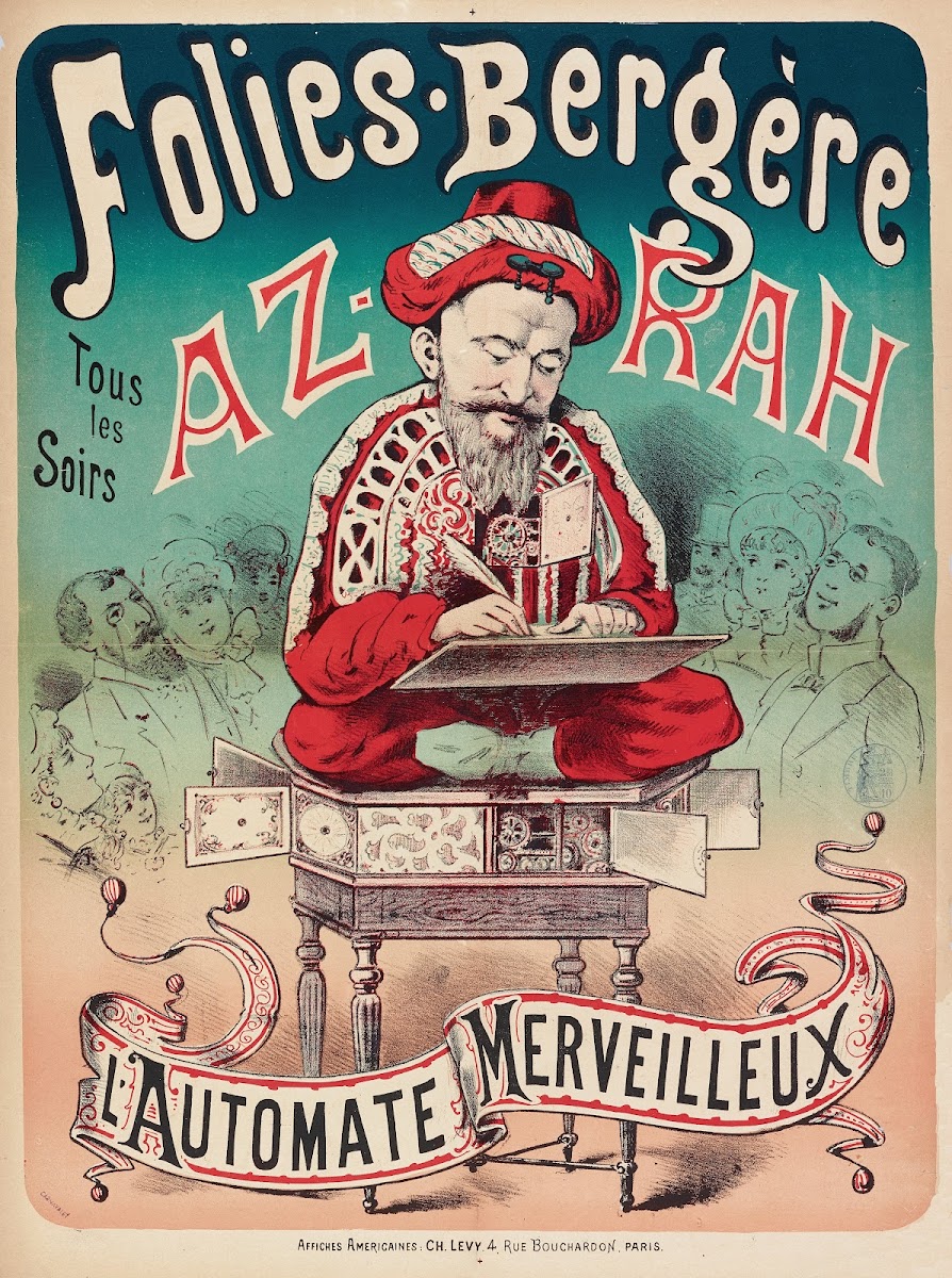 Folies Bergère Tous Les Soirs Az Rah Lautomate Merveilleux 1880 1881