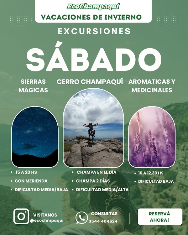 Vacaciones Invierno: EcoChampaquí