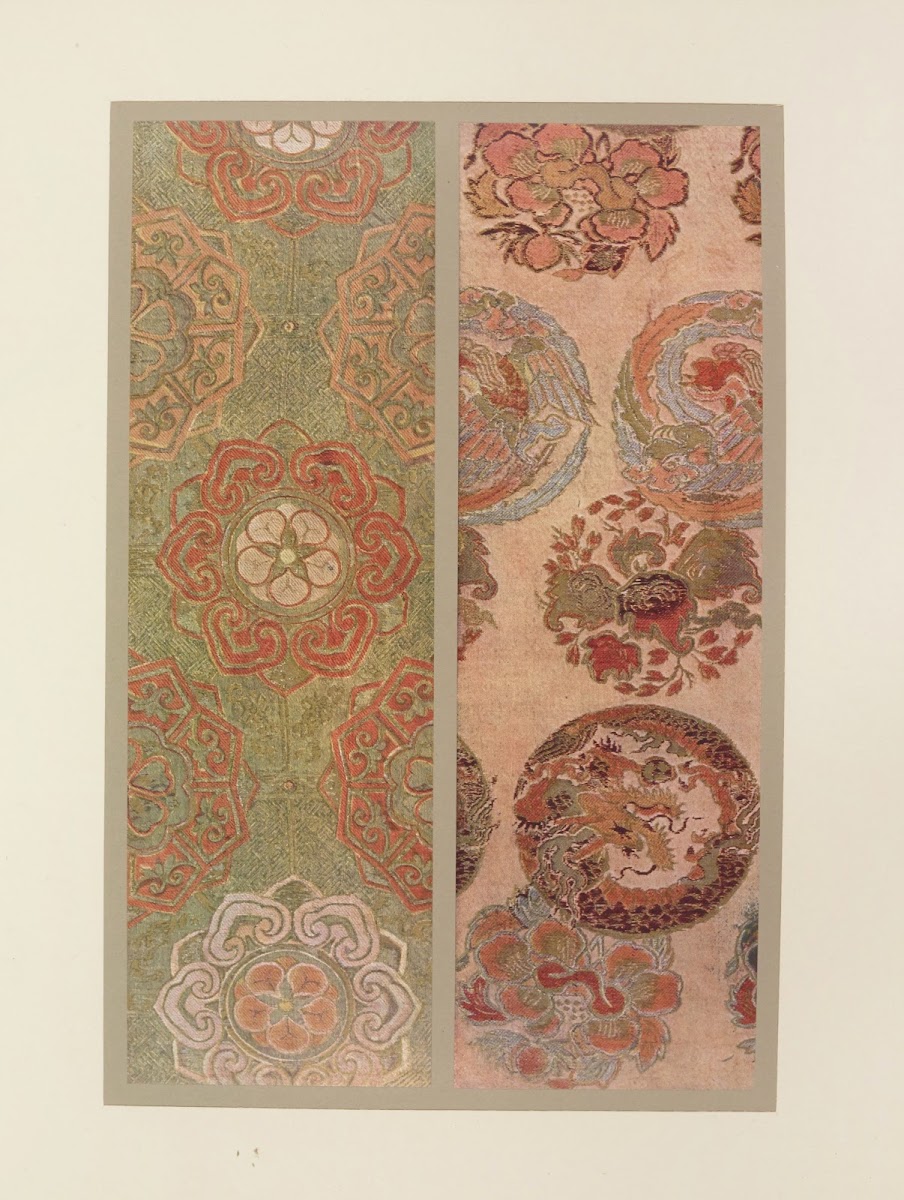 Motifs dornement  fleurs et animaux stylisés 1913