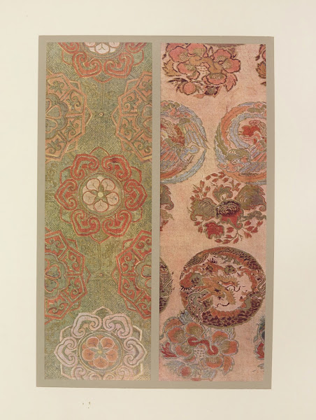 Motifs dornement  fleurs et animaux stylisés 1913