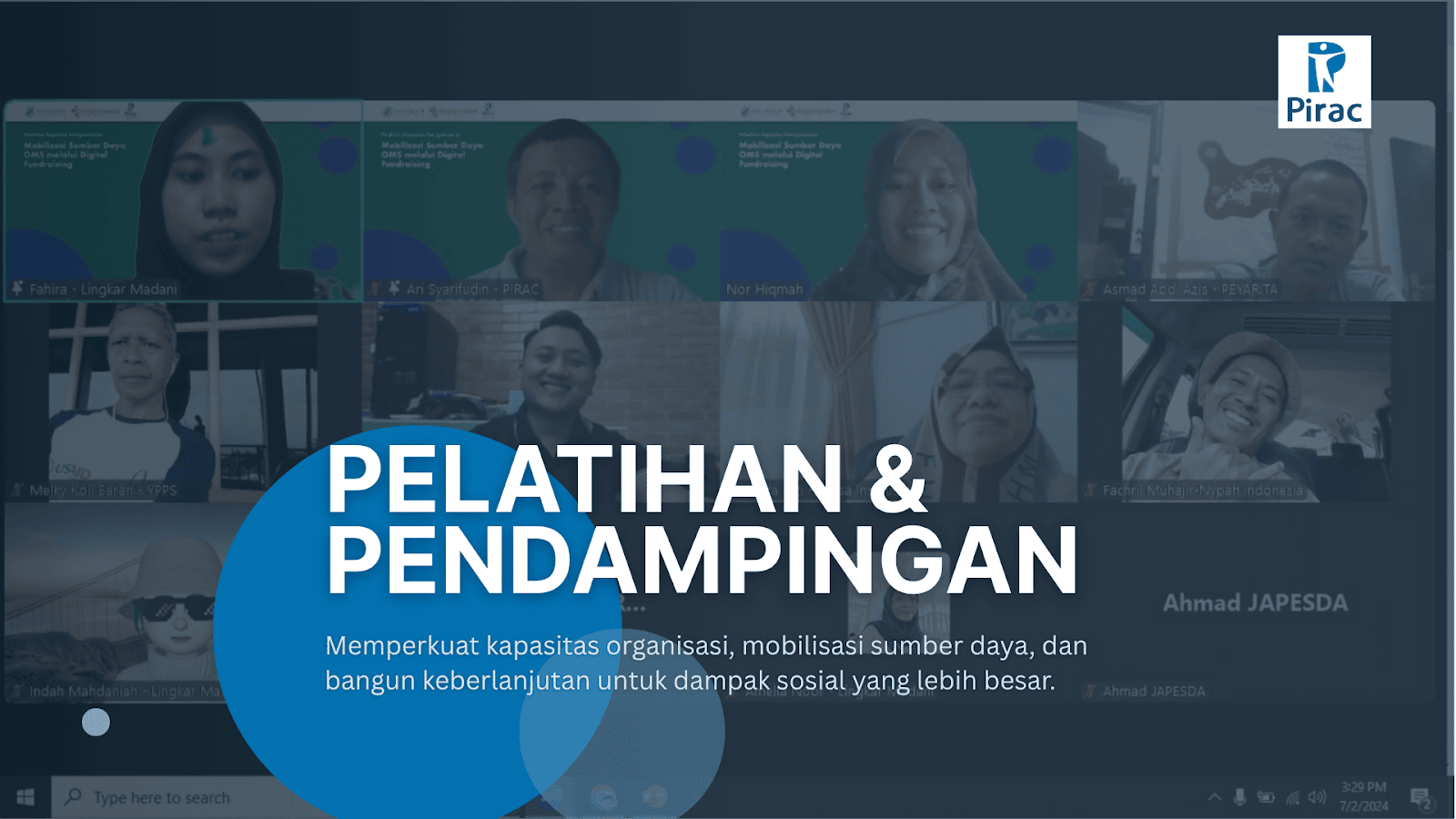 Pelatihan dan Pendampingan
