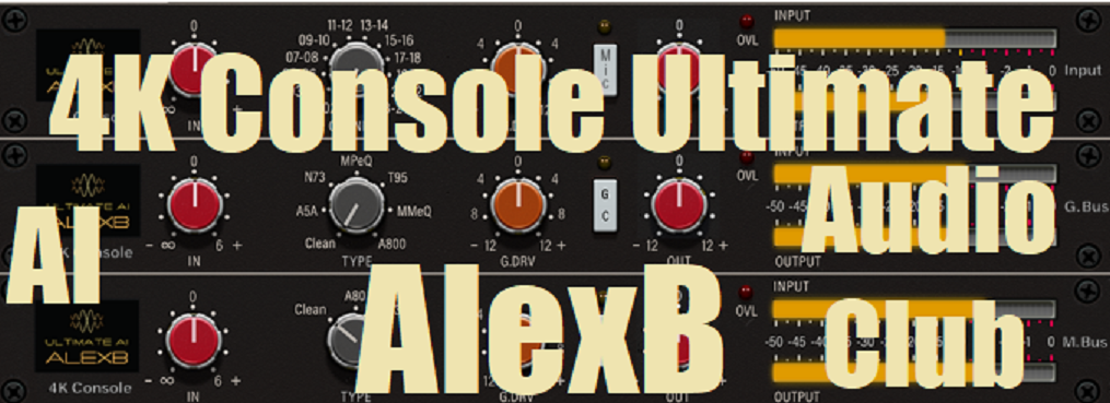 AlexB 4K Console Ultimate AI - Audio Club