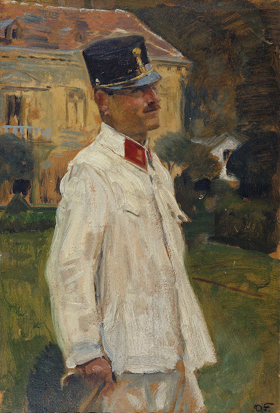 Heinrich Gallia In Offiziersuniform 1915 1918